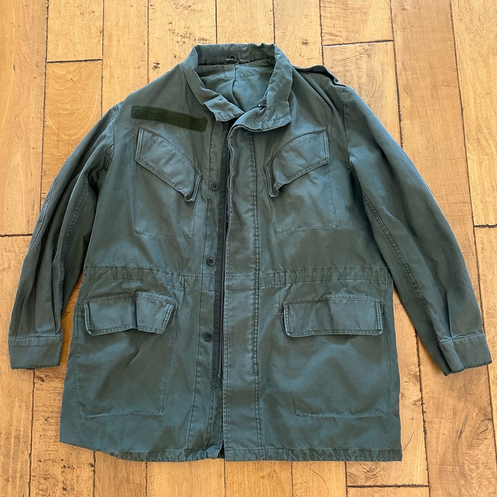 Men's Green Military Jacket